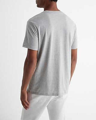 Embroidered X Logo Pattern Graphic Perfect Pima Cotton T-Shirt
