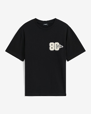 Classic Fit Pennant Flag Logo Graphic T-Shirt