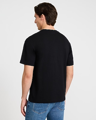 Classic Fit Pennant Flag Logo Graphic T-Shirt