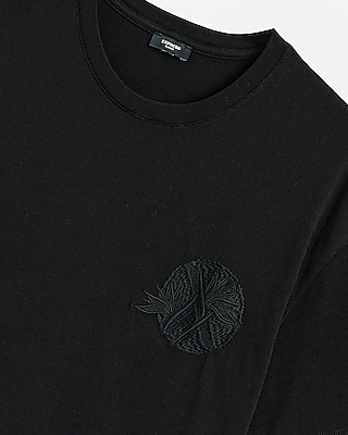 Classic Fit Mini Embroidered Floral X Logo Graphic T-Shirt - thumbnail 2