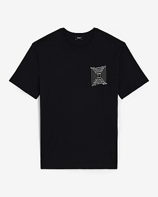 Embroidered Boxed X Logo Perfect Pima Cotton T-Shirt