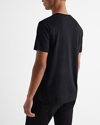 Embroidered Boxed X Logo Perfect Pima Cotton T-Shirt