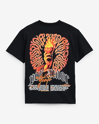 For Love Flame Heart Graphic T-Shirt