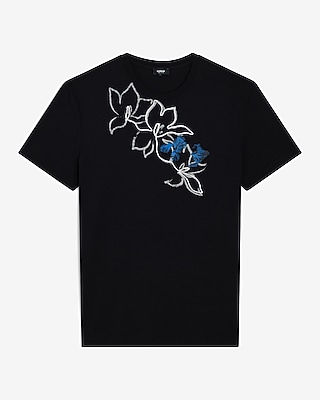 EX - HUDSON 1703 FLOWER TRICKLE 10076:PITCH BLACK:L TALL