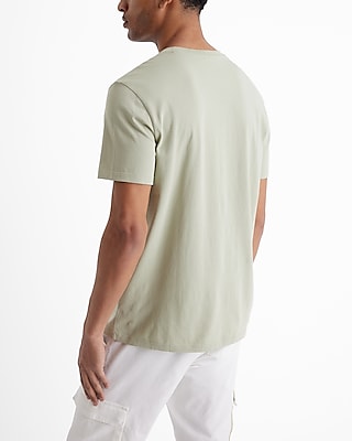 Embroidered Pocket Perfect Pima Cotton T-Shirt