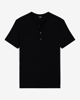Perfect Pima Cotton Short Sleeve Henley