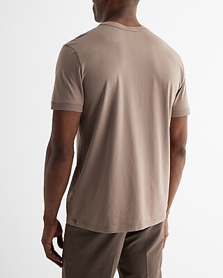Perfect Pima Cotton Short Sleeve Henley