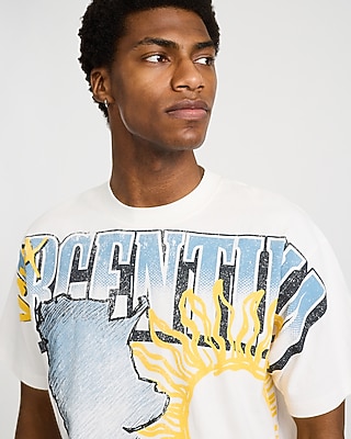 Team Argentina World Cup White Cotton Graphic T-Shirt