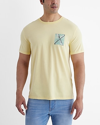 X Logo Chest Graphic Perfect Pima Cotton T-Shirt