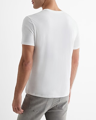 X Logo Shape Graphic Perfect Pima Cotton T-Shirt