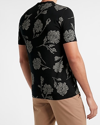 Floral Moisture-Wicking Performance T-Shirt