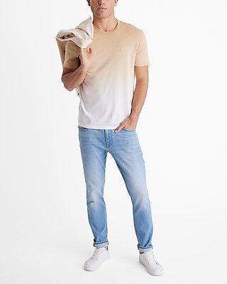 Dip Dye Perfect Pima Cotton T-Shirt