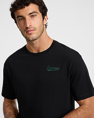 Express Perfect Pima Cotton Graphic T-shirt