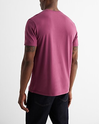 Embroidered Bird Graphic Perfect Pima Cotton T-Shirt