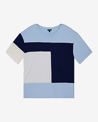 Color Blocked Perfect Pima Cotton T-Shirt