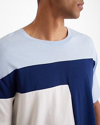 Color Blocked Perfect Pima Cotton T-Shirt