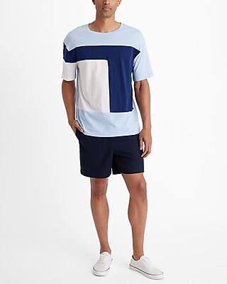 Color Blocked Perfect Pima Cotton T-Shirt