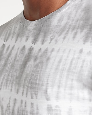 Tie Dye Slub Crew Neck T-Shirt
