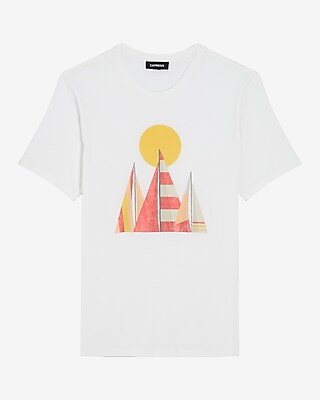 White Sails Graphic T-Shirt