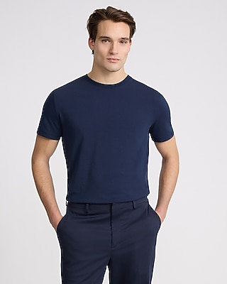 Perfect Pima Cotton Crew Neck T-Shirt