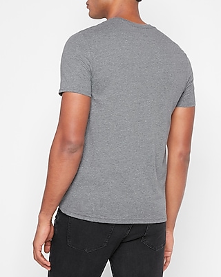 Gray Abstract Graphic T-Shirt