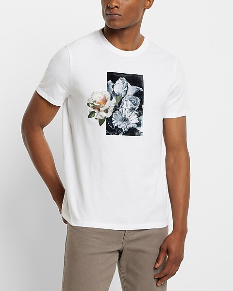 Bløde Luksus der Floral Graphic T-shirt | Express