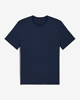 Striped Collar Perfect Pima Cotton T-Shirt
