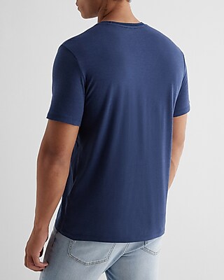 Striped Collar Perfect Pima Cotton T-Shirt