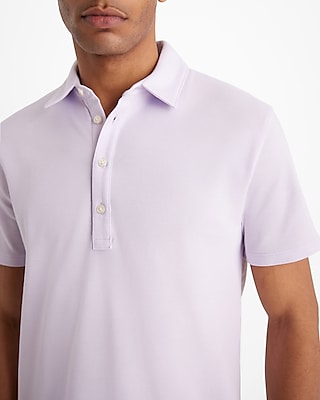 Long Placket Perfect Pima Cotton Polo