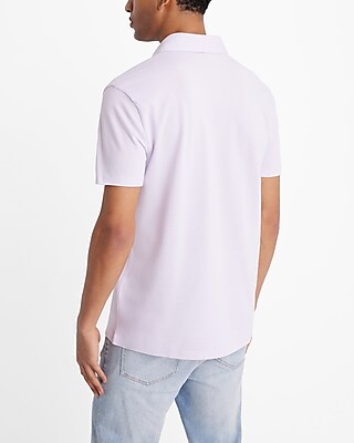 Long Placket Perfect Pima Cotton Polo
