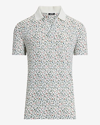 Floral Pique Everyday Performance Polo