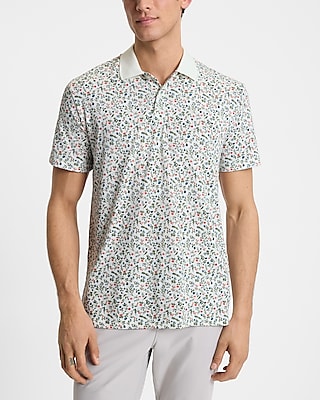 Floral Pique Everyday Performance Polo