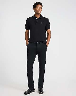 Mini Argyle X Tape Luxe Pique Polo