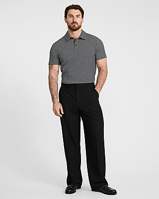 Geo Block Jacquard Polo - thumbnail 9