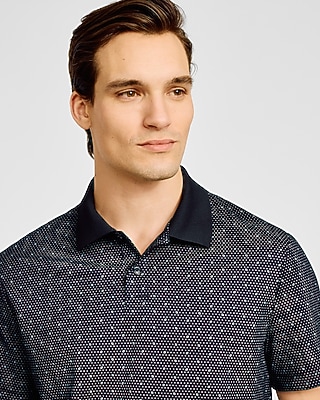 Mini Geo Print Everyday Performance Polo