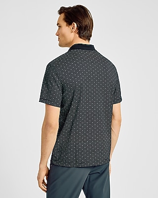 Mini Geo Print Everyday Performance Polo
