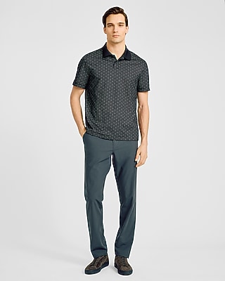 Mini Geo Print Everyday Performance Polo