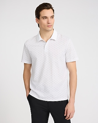 Mini Geo Print Everyday Performance Polo
