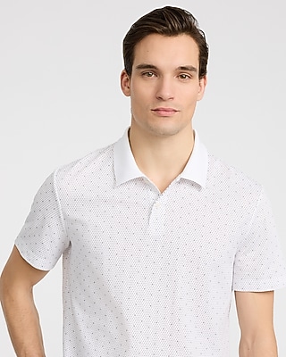 Mini Geo Print Everyday Performance Polo