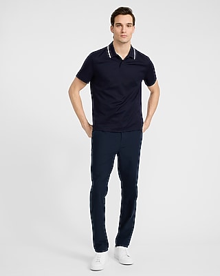 Contrast Tipped Everyday Performance Polo