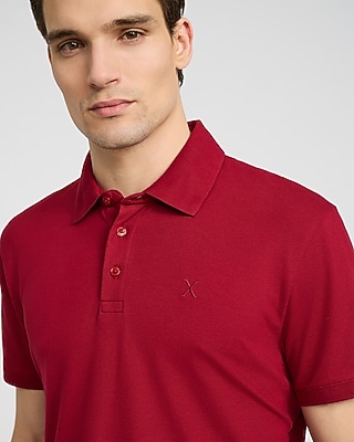 Mini X Logo Luxe Pique Polo