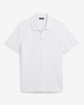Mini Emblem Logo Cotton Pique Polo