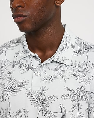 Floral Pique Everyday Performance Polo