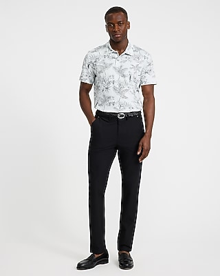 Floral Pique Everyday Performance Polo