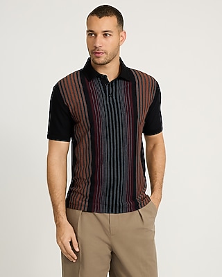 Striped Classic Fit Luxe Pique Polo