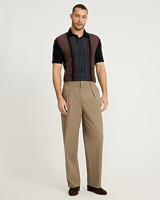 Striped Classic Fit Luxe Pique Polo
