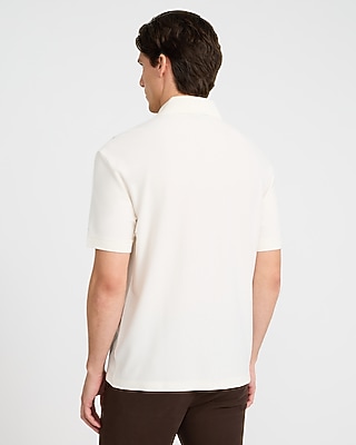 Striped Classic Fit Luxe Pique Polo
