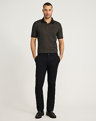 Mini Floral Print Cotton-Blend Jacquard Polo - thumbnail 4