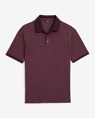 Mini Floral Print Cotton-Blend Jacquard Polo - thumbnail 10