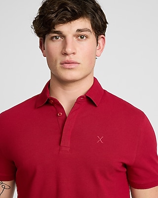 X-Logo Perfect Pima Cotton Pique Polo